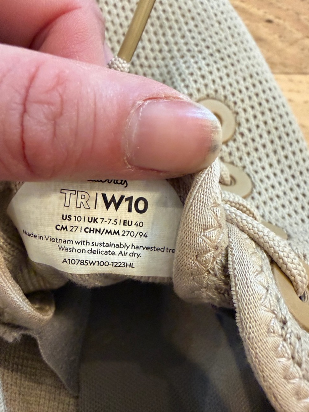 Allbirds sneakers size 10 - Picture 5 of 6